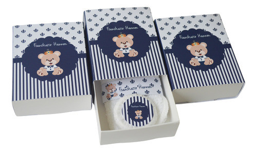 25 Cajas Personalizadas Con Toalla Y Jabón : Souvenirs 0