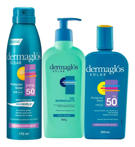 Kit Dermaglós Solar Alta Protección 0