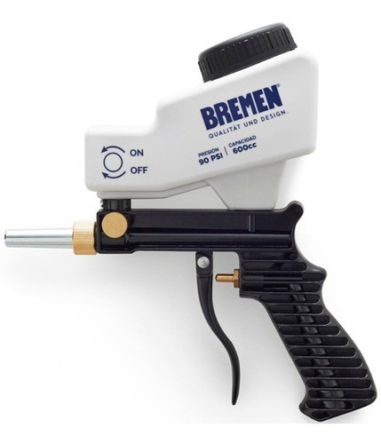 Pistola Arenadora Neumatica Cuerpo De Plastico 600cc Bremen 0