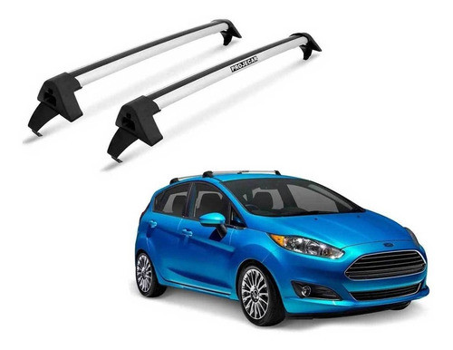 Barras De Techo  Ford Fiesta  2014  A 2017 En Aluminio 0