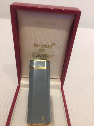 Encendedor Cartier Laqueado  Y Oro 0
