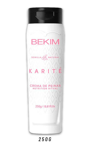 Crema De Peinar Modelado Y Nutrición Bekim Karité 250ml 0