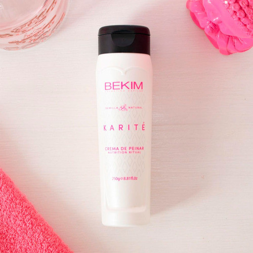 Crema De Peinar Modelado Y Nutrición Bekim Karité 250ml 1