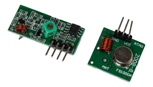 Kit Transmisor Y Receptor Infrarrojo 433mhz 200mts X 2j Htec 0