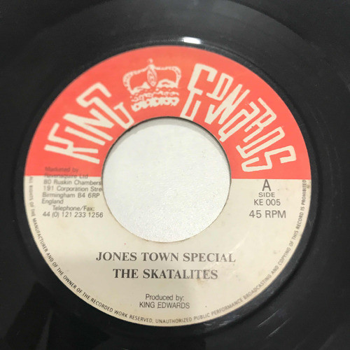 Lp Compacto- The Skatalites ( Jones Town Special ) 0