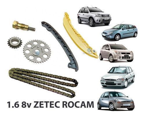 Kit De Distribucion  Ford Ka 1.6 8v Año 2000 1