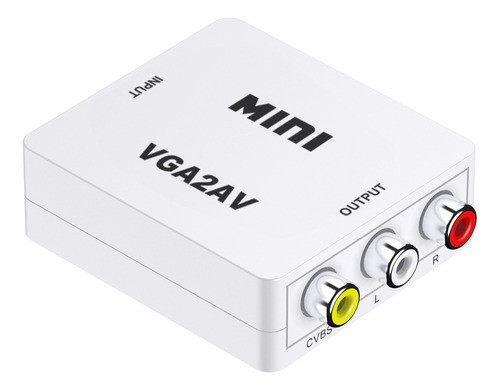 Conversor De Señal Vga A Rca Av Activo 0