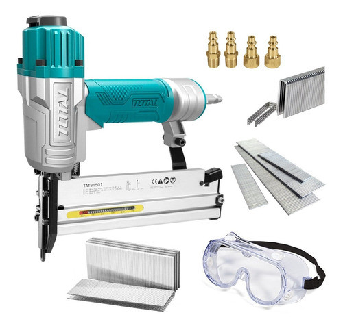 Clavadora Engrampadora Neumatica Total Grapadora 2 En 1 50mm 0