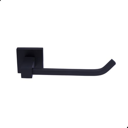 Papeleira Super Luxo Latão Quadritt Preto Black 1