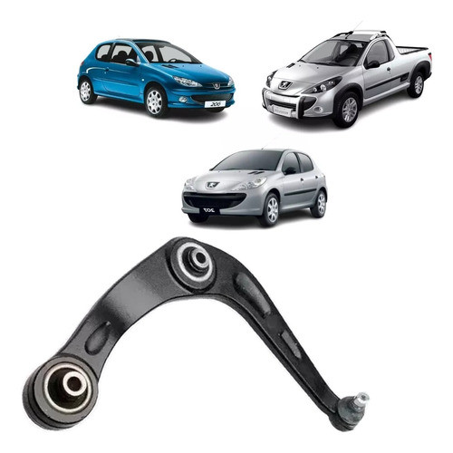 Parrilla Suspensión Derecha Peugeot 206 207 Reforzada 0