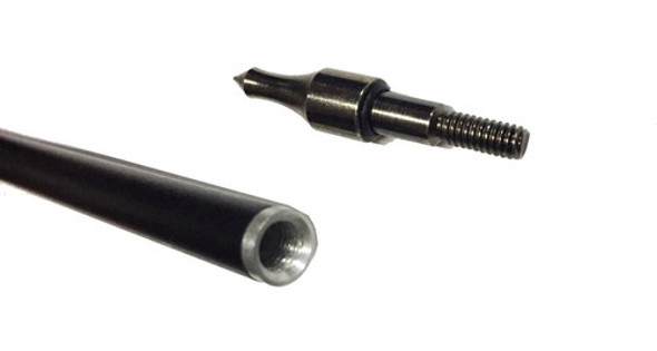 Flecha Punta Intercambiable Fibra De Vidrio Caza Arqueria 1