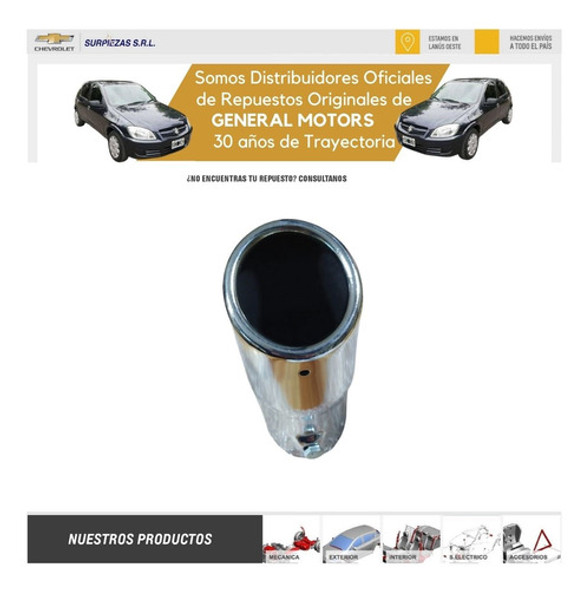 Cola Escape Cromada Suzuki Fun 07/ 1