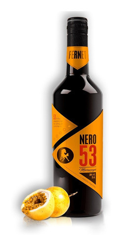 Nero 53 Maracuyá Aperitivo Fernet Destilado Kit X2u 750ml 1