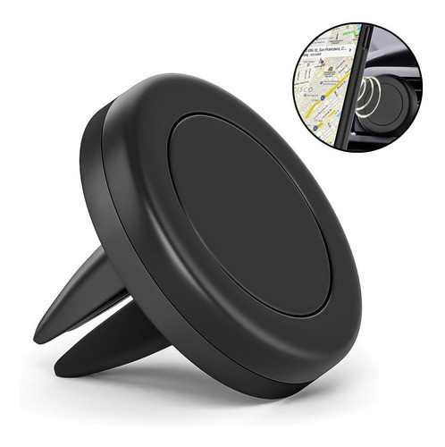 Soporte Universal De Celular Magnético De Rejilla Auto Otec 0