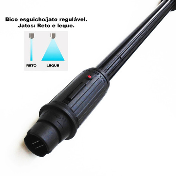 Pistola Mangueira 10 Mt Lavadora Jactoclean J6800 Jacto 6800 1