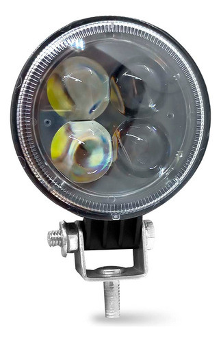Faro Auxiliar Redondo 4 Led 12w F1 Spot Off Road 0