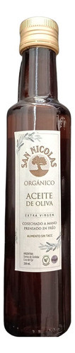 Aceite De Oliva Orgánico San Nicolás 3 X 250cc Extra Virgen 0