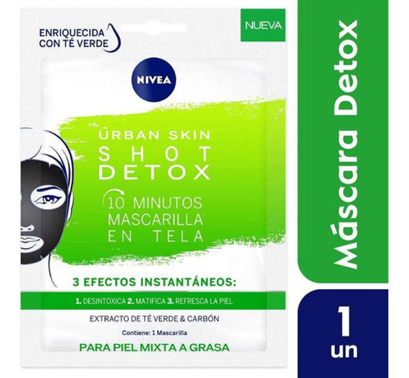 Mascara Facial Nivea De Papel Purificante 1