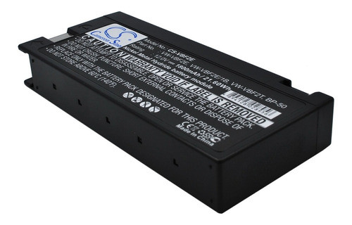 Bat Para Panasonic Bp-50 Critikon Systems Epp-100c 0