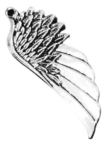 5 Dijes De Metal Ala De Ángel Grande - Armador Artesanías 0