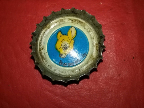 Bambi - Chapita Nº 28 Tapa Gaseosa Pepsi - Walt Disney 0