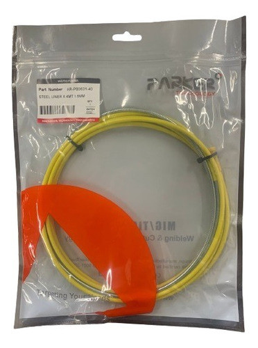 Sirga Liner Vaina 4 Mt Para Torcha Mig/mag Parker 1.6mm 0