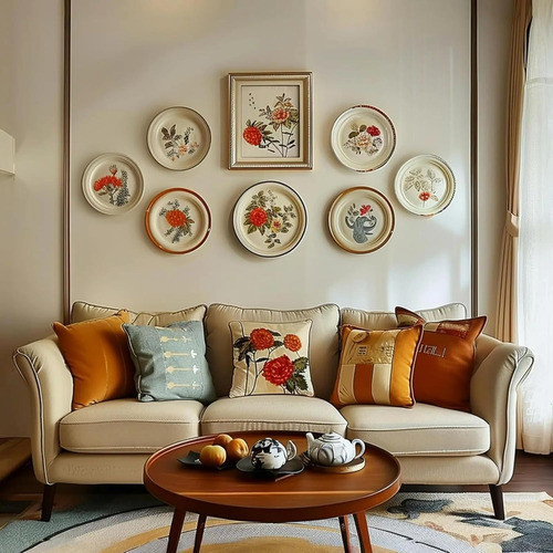 Soportes Para Platos De 15 Cm, Paquete De 12 Para Colgar En 1