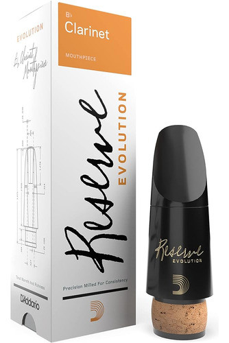 Daddario Woodwinds Reserve Evolution Boquilla Para Clarinete 0
