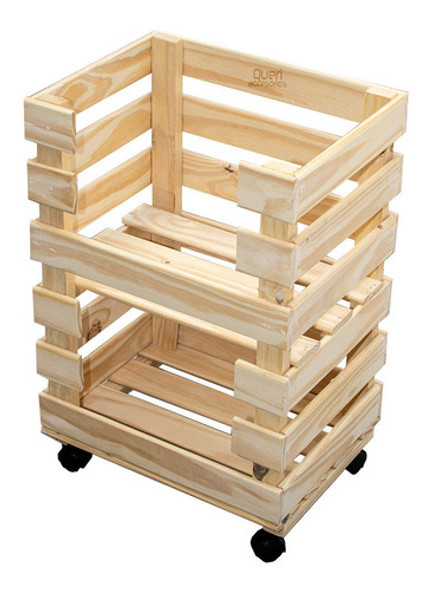 Estanteria Tipo Verdulera Con 2 Cajones Con Rueditas En Pino 1 Estanteria Tipo Verdulera Con 2 Cajones Con Rueditas En Pino 1