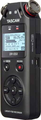Gravador Voz Tascam Dr-05x Digital Audio Portátil Mp3 1