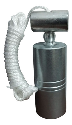 Kit 2 Prumos De Parede Corpo E Boia Em Alumínio 1kg + Brinde 1