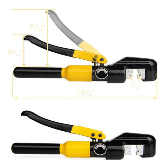 Pinza Hidráulica Indentar Terminales De 4 A 70mm2 2024hhy-70 1