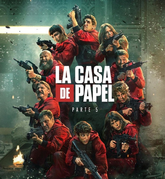 Série La Casa De Papel 1ª A 5ª Temporada Completo 0