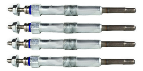 Kit 4 Bujia Incandescente Para Hyundai Santa Fe 2.0 2.2 Crdi 0