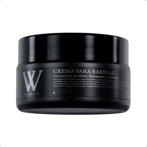 Wayne & Co. Crema Para Barbear 200g 0