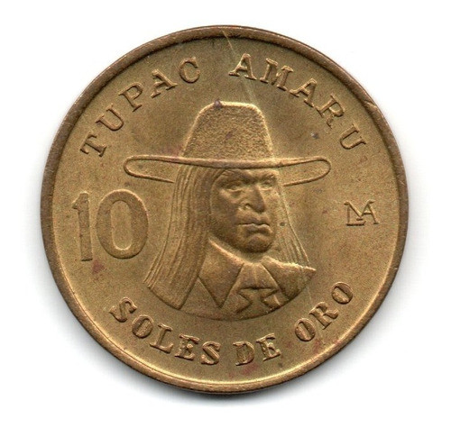 Peru Moneda 10 Soles Año 1980 Km#272.2 0