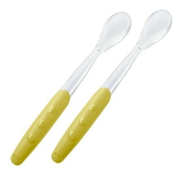 Set Nuk 2 Cucharas De Silicona 4m+ 1