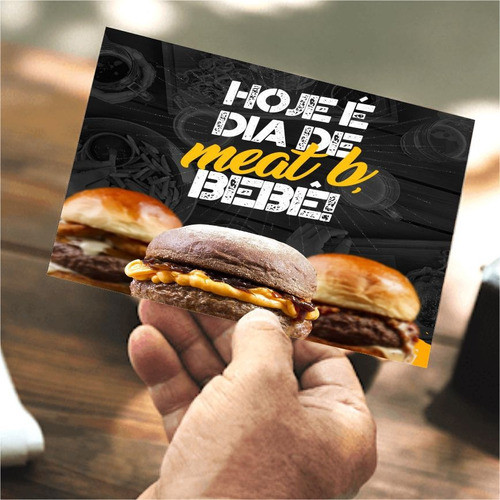 2500 Panfletos Flyer Folheto 120g Frente Verso 10x14cm 1