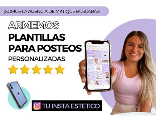 Plantillas Personalizadas Posteos Instagram - Feed Estetico 0