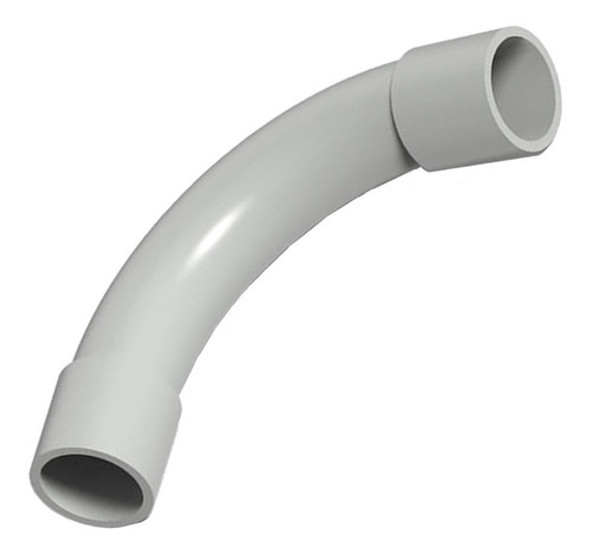 Curva Para Tubo Rígido Pvc 25mm Genrod X10 0