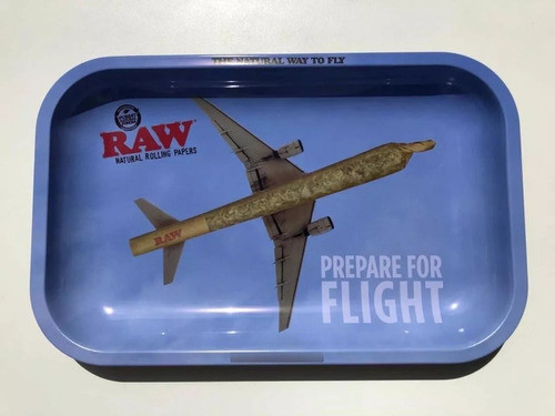 Bandeja De Armado Raw Rolling Tray Small Flying 0