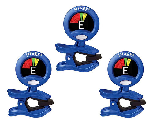 Snark Sn1x Clip En Tuner Enhanced Sn-1 Bundle X 3 0