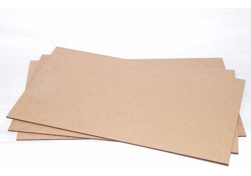 Chapa Em Mdf Crú 3mm 39,8x27cm (kit Com 02 Peças) 0