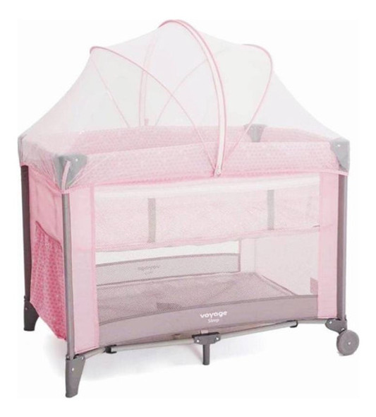 Berço Portátil Desmontável Bebê Mosquiteiro Sleep Voyage 0