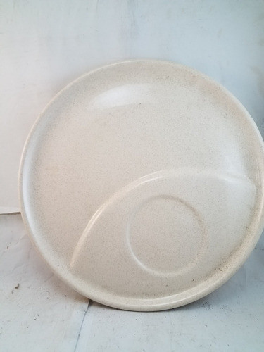 Platos Media Luna X 2 Unidades De Ceramica 1