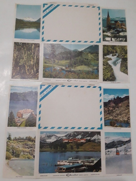 Postales Antiguas Bariloche Edicolor Lote  X 10 Unidades 0