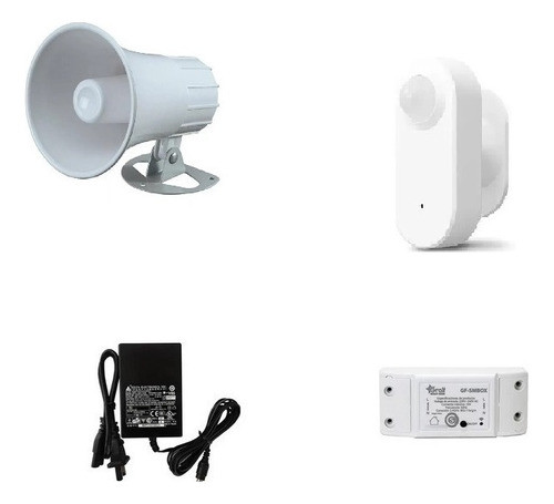 Kit Alarma Domiciliaria Inalambrica Sensor Movimiento Wi Fi 1