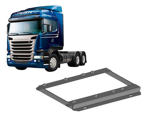 Suporte Rebaixe Banco Scania Serie 5 Ate 2015 Altura 30mm 0