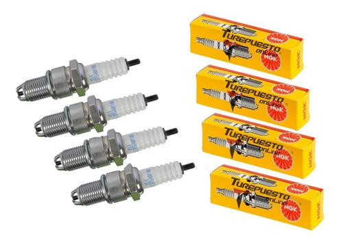 Juego De Bujias Ngk Para Ford Orion 0