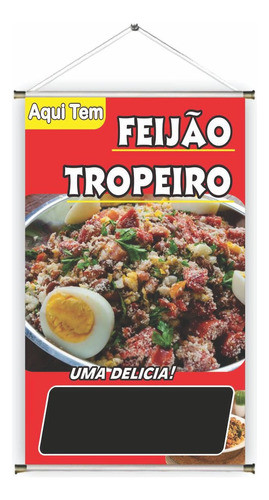 Banner Pronto Feijão Trop Ref 320 - 45x70 Cm (arte Pronta) 0